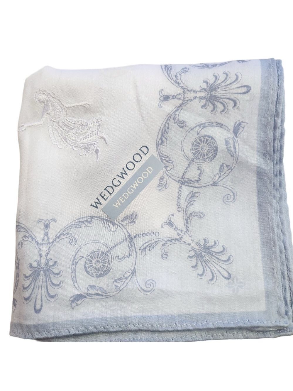 Wedgwood Handkerchief 💯 cotton brandnew #05